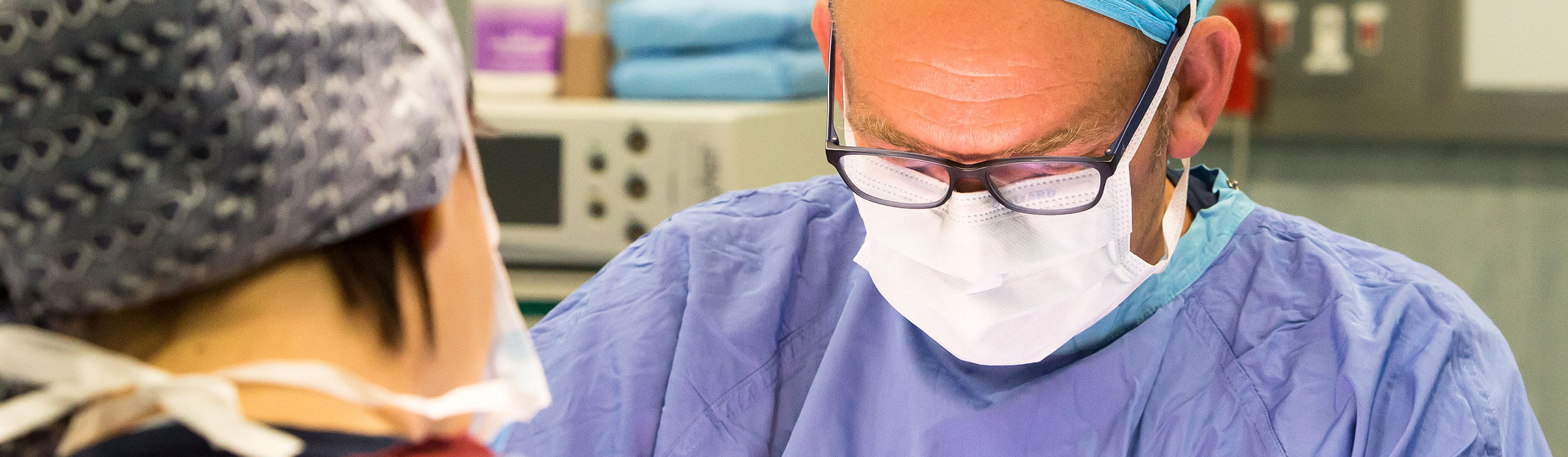 Dr Adriaan Smit performing surgery